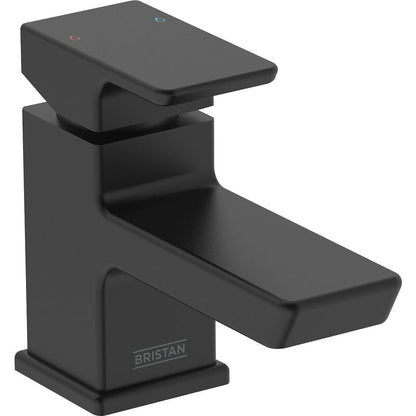 Bristan Cobalt Taps Black Basin Mixer