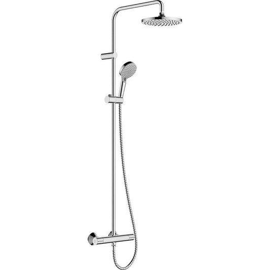 Hansgrohe Vernis Blend Thermostatic Bar Diverter Mixer Shower Chrome