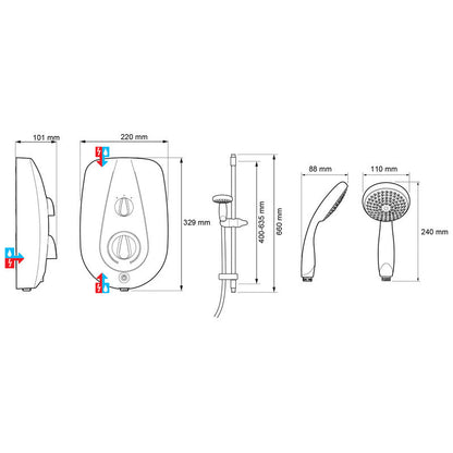 Mira Go Electric Shower