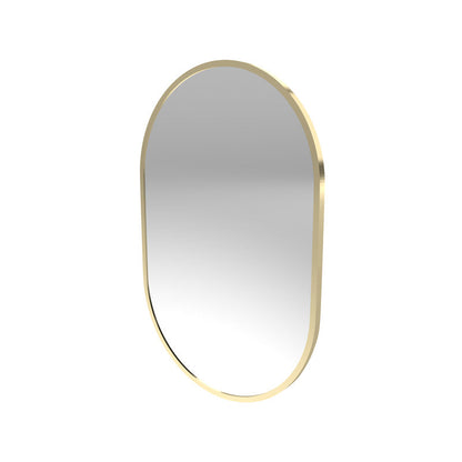 Sensio Fern Non-Illuminated Bathroom Mirror Brass 600 x 400mm