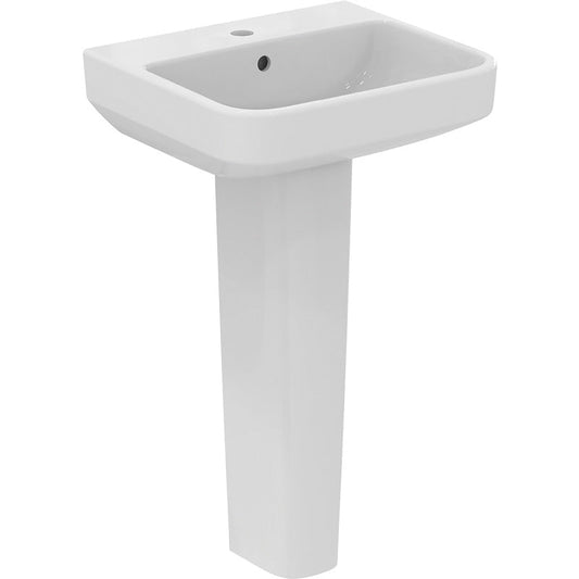 Ideal Standard i.life B Basin and Pedestal  1 Tap Hole