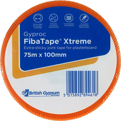Gyproc FibaTape Xtreme Plasterboard Joint Tape