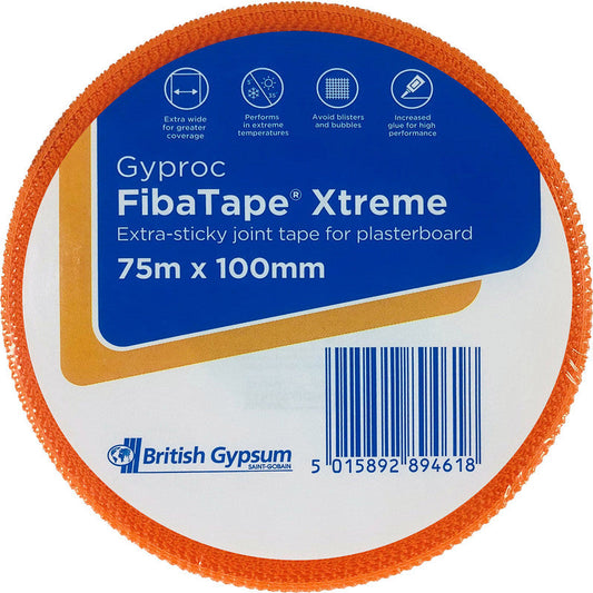 Gyproc FibaTape Xtreme Plasterboard Joint Tape