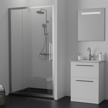 Ideal Standard i.life Ultraflat S Black Rectangular Shower Tray