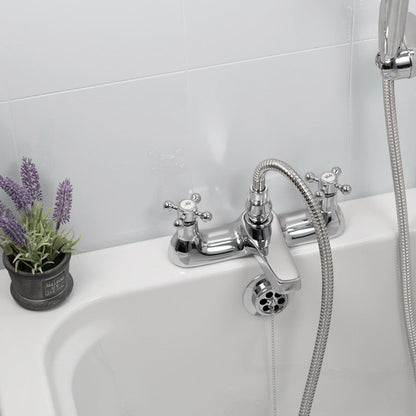 Ebb + Flo Traditional Taps Bath Shower Mixer