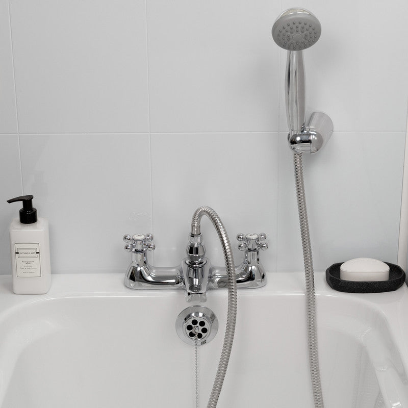 Ebb + Flo Traditional Taps Bath Shower Mixer