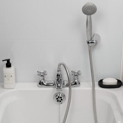 Ebb + Flo Traditional Taps Bath Shower Mixer