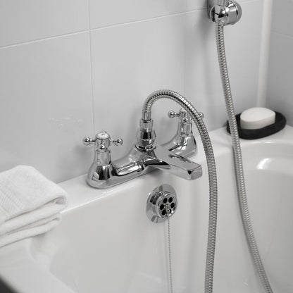 Ebb + Flo Traditional Taps Bath Shower Mixer