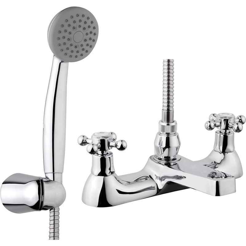 Ebb + Flo Traditional Taps Bath Shower Mixer