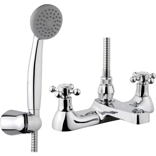 Ebb + Flo Traditional Taps Bath Shower Mixer