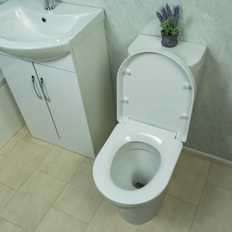 Croydex Eyre Thermoset Soft Close Toilet Seat
