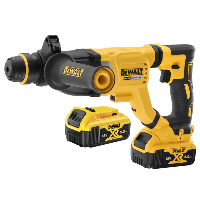 18V XR Brushless SDS+ Rotary Hammer – Powerful Drilling 2 x 5.0Ah