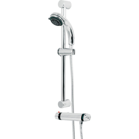 Thermostatic Bar Mixer Shower Chrome