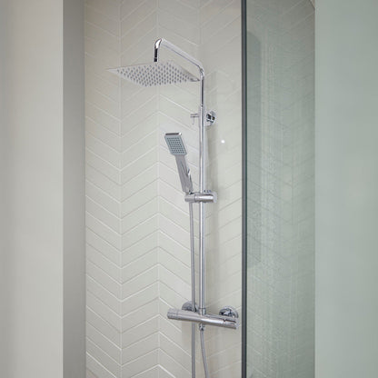Nairn 2 Thermostatic Bar Diverter Mixer Shower