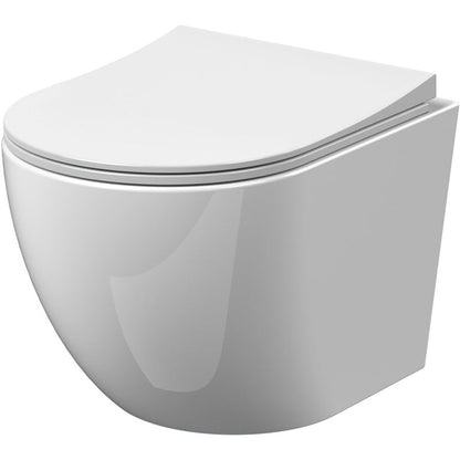 nuie Freya Wall Hung Toilet and Soft Close Seat