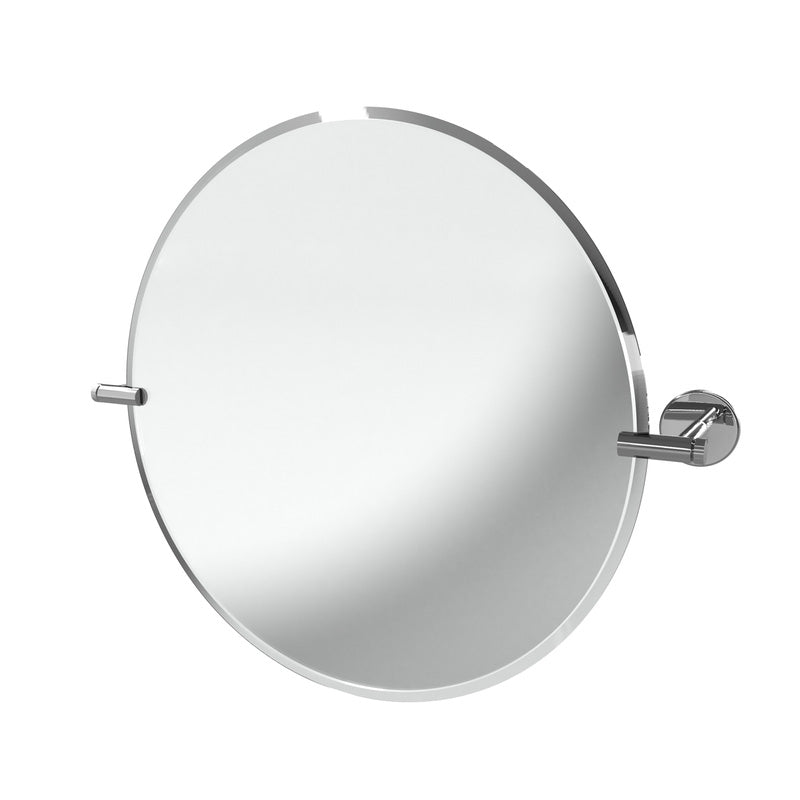Sensio Pearl Non-Illuminated Bathroom Mirror With Tilting Wall Bracket Bevelled 500 x 500mm