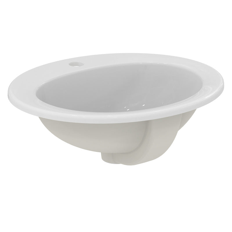 Armitage Shanks Sandringham 21 Recessed Basin 50cm 1 Tap Hole