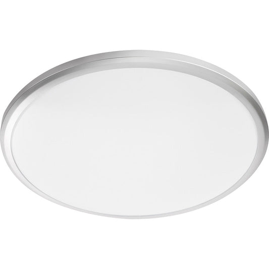 Philips Spray CL260 LED Round Ceiling Light IP44 Silver 17W 1500lm Warm White