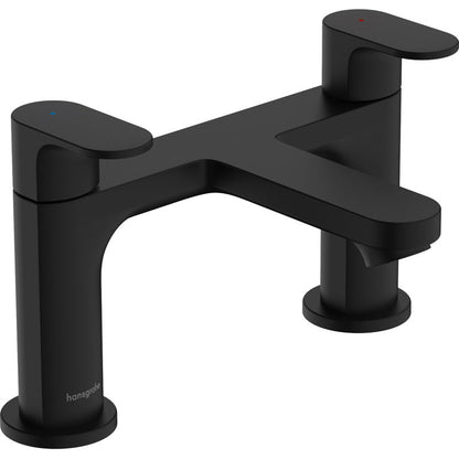 Hansgrohe Rebris S Bath Mixer Tap Matt Black