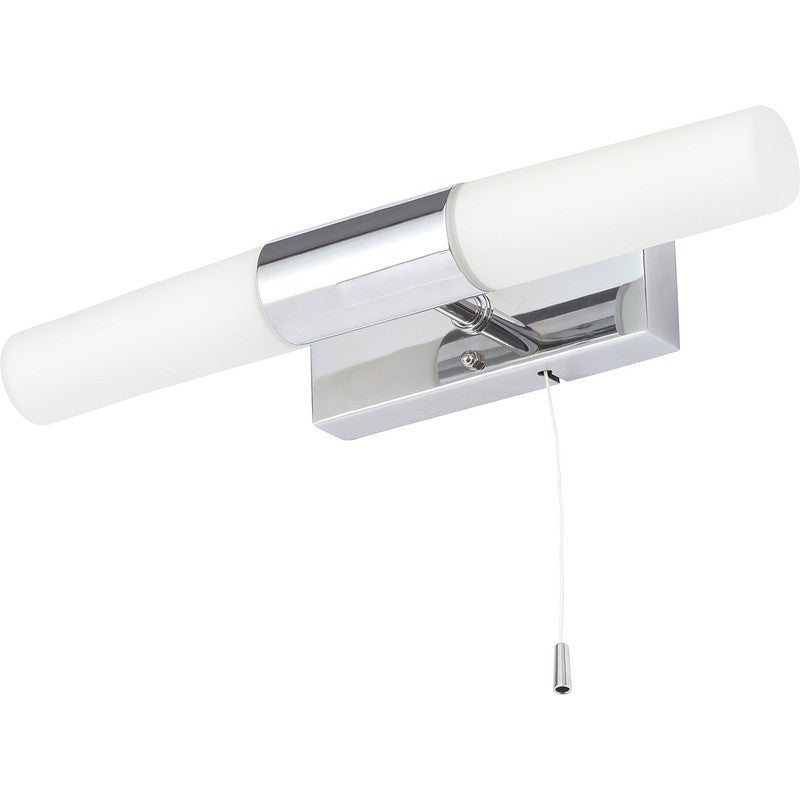 Spa Aries 2 Light Wall Light IP44 Chrome