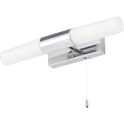 Spa Aries 2 Light Wall Light IP44 Chrome