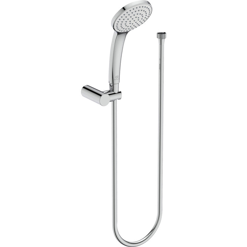 Ideal Standard IdealRain Pro M3 Single Spray Fixed Wall Bracket Shower Kit Chrome