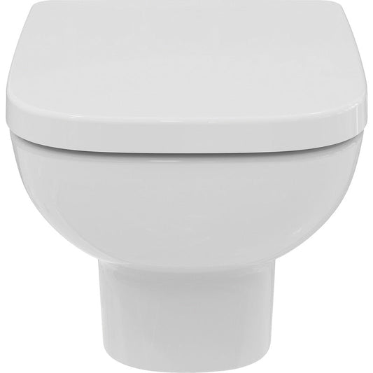 Ideal Standard i.life A Wall Hung Toilet with Wall Frame and Soft Close Seat