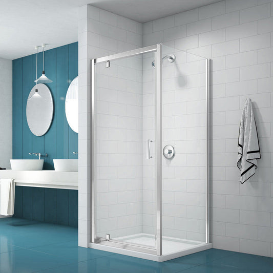 Merlyn NIX Pivot Shower Enclosure Door and Side Panel