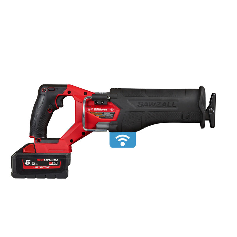 Milwaukee M18 ONEFSZ-552X FUEL ONE-KEY Sawzall 2 x 5.5Ah