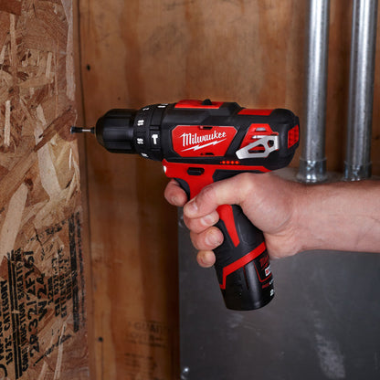 Milwaukee M12 Sub Compact Percussion Drill 2 x 2.0Ah