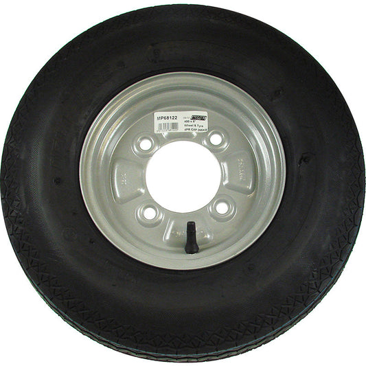 Maypole PCD Wheel & Tyre 10" 4.00-10 115mm