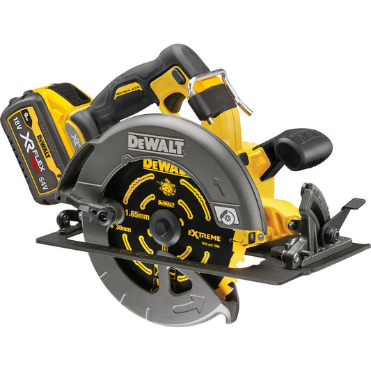 DCS578 54V XR FlexVolt Circular Saw – High Power 190mm Cutting