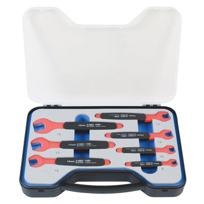 Laser Insulated Open Ended Spanner Set 7 Piece 8-19mm