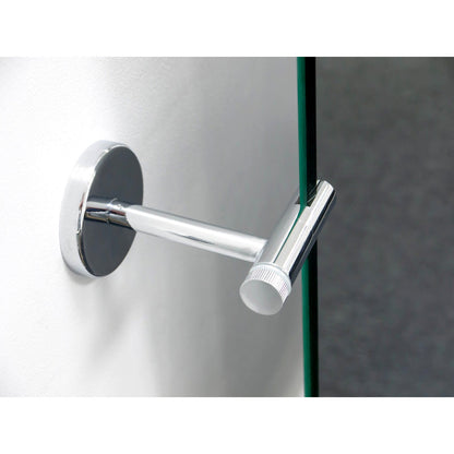 Sensio Opal Non-Illuminated Bathroom Mirror With Tilting Wall Bracket Bevelled 600 x 500mm