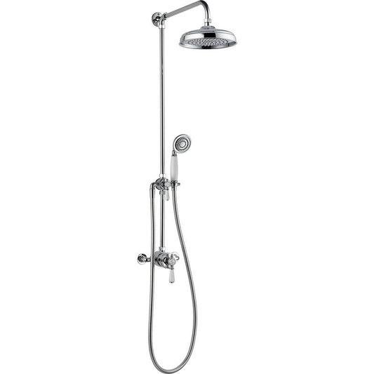 Hansgrohe Vernis Shape Diverter Bar Mixer Shower Matt Black