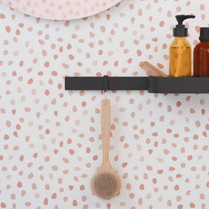 Hansgrohe WallStoris Slim Towel Hook Matt Black