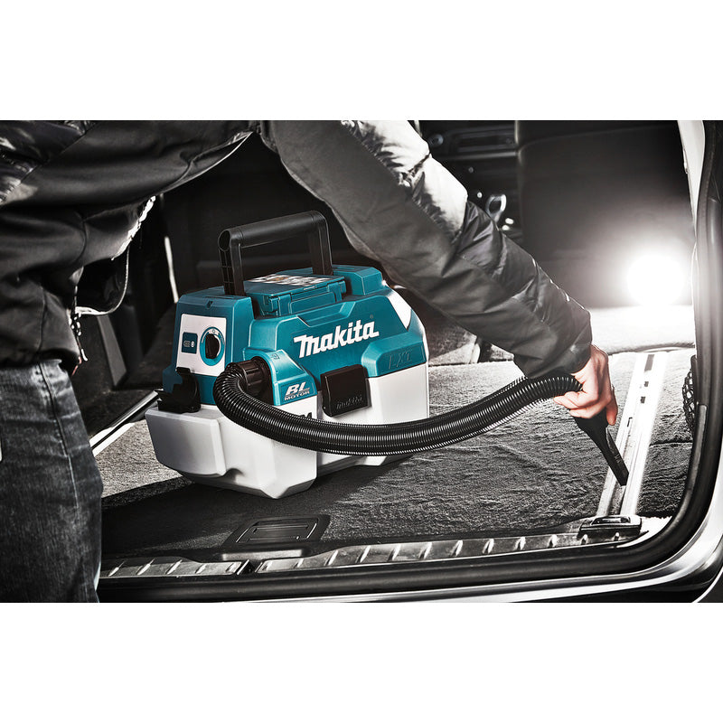 Makita 18V LXT Brushless L Class Dust Extractor 7.5L Wet & Dry Vac Body only
