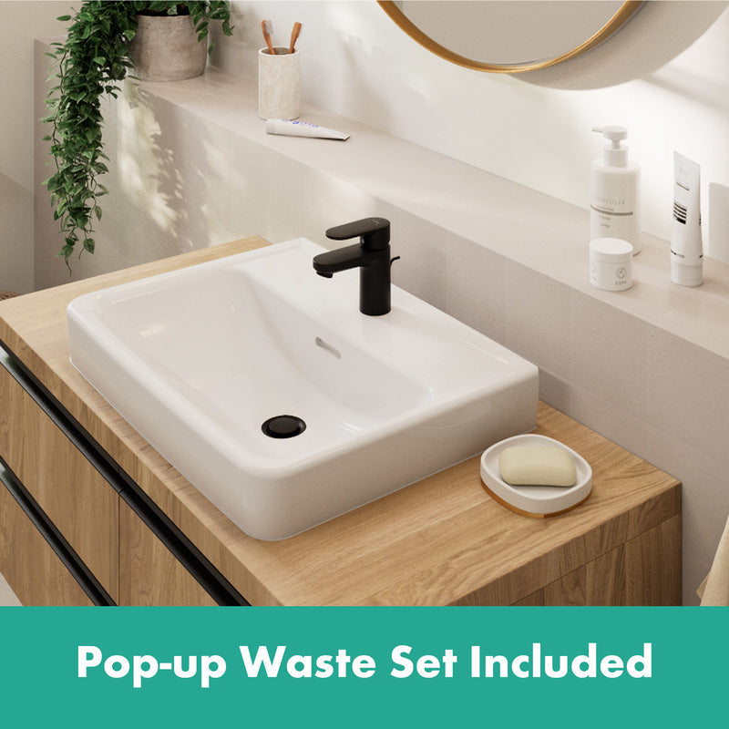 Hansgrohe Vernis Blend 70 Basin Mixer Tap Matt Black