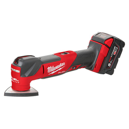 Milwaukee M18 FUEL Multitool 1x5.0Ah, 1x2.0Ah