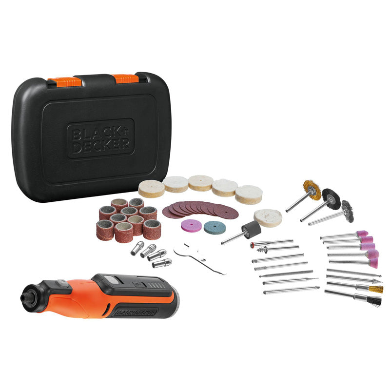 7.2V Cordless Rotary Tool with Kit Box – Precision DIY