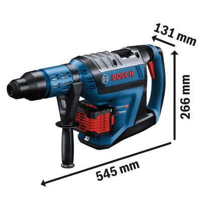 18V Bi-Turbo Brushless SDS Max Drill – Heavy-Duty Concrete Power