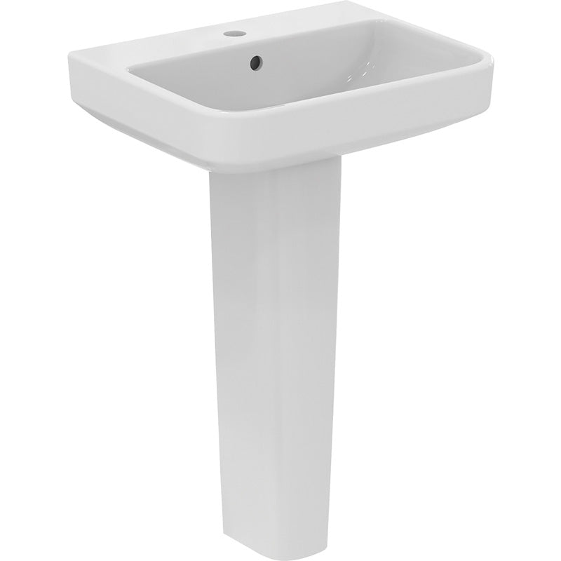 Ideal Standard i.life B Basin and Pedestal  1 Tap Hole
