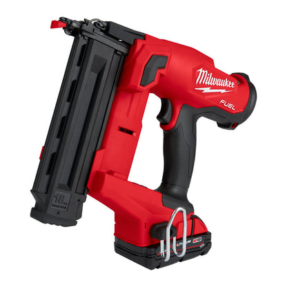 Milwaukee M18 Fuel 18 GS Finish Nailer 2 x 2.0Ah