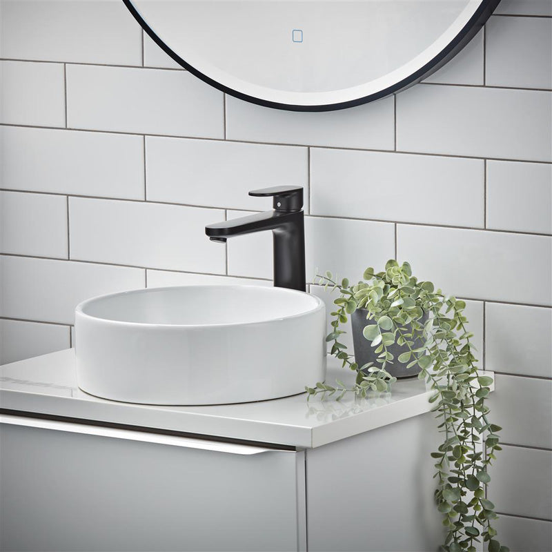 Hansgrohe Vernis Blend 190 Basin Mixer Tap Matt Black