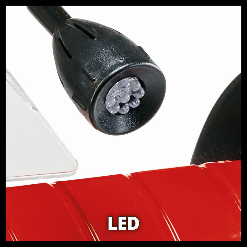 Einhell 400W 200mm / 8" Bench Grinder with Light 230V