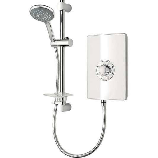 Triton Collection Electric Shower Gloss White 8.5kW