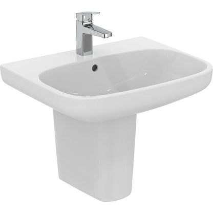 Ideal Standard i.life Basin and Semi-Pedestal  1 Tap Hole
