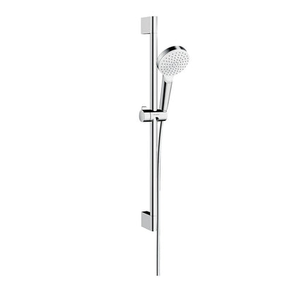 Hansgrohe Crometta 100 EcoSmart Single Spray Shower Kit Chrome