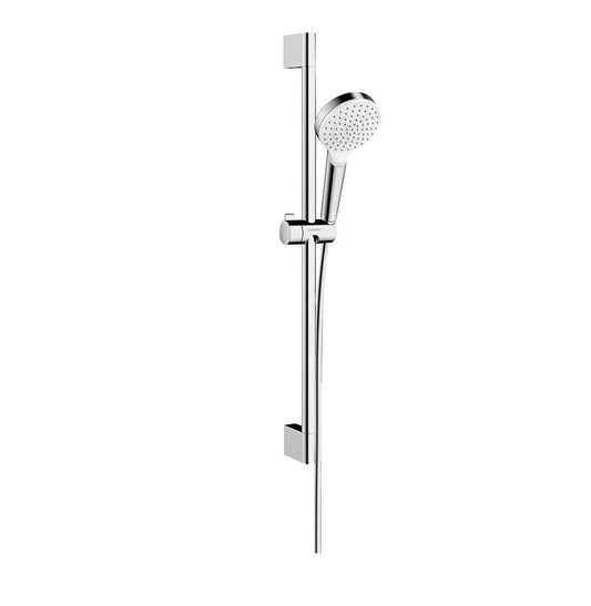 Hansgrohe Crometta 100 EcoSmart Single Spray Shower Kit Chrome