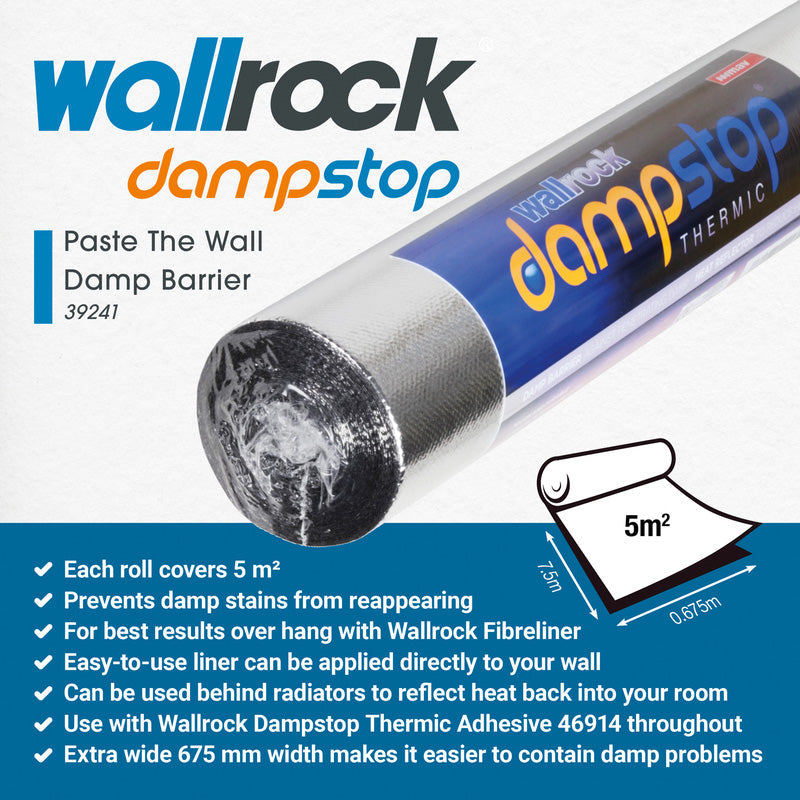 Wallrock Dampstop Thermic 7.5m x 67.5cm